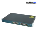قیمت ویژه سوئیچ شبکه ۲۴ پورت POE سیسکو Cisco C3560-24PS-S|فروشگاه مشهدلن
