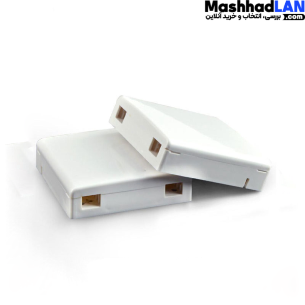 پریز ۲ کور روکار فیبر نوری ATB - Image 5