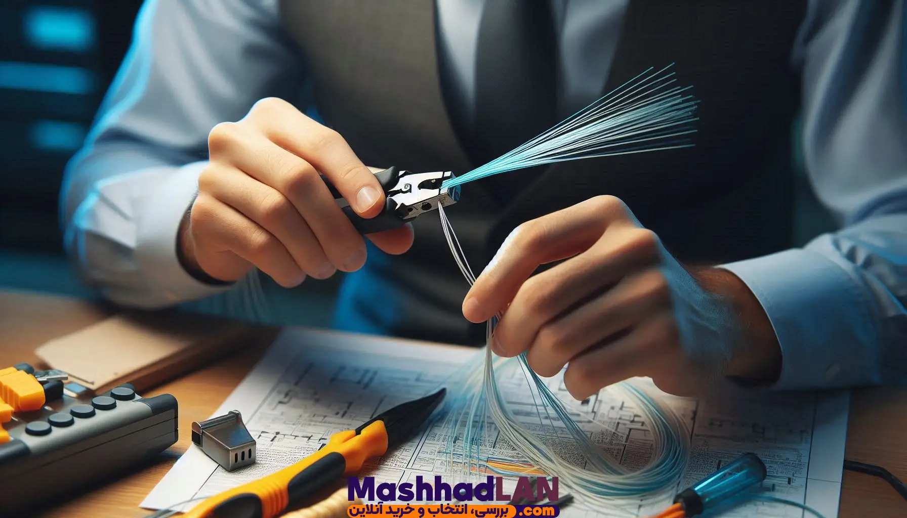 استریپر فیبر نوری