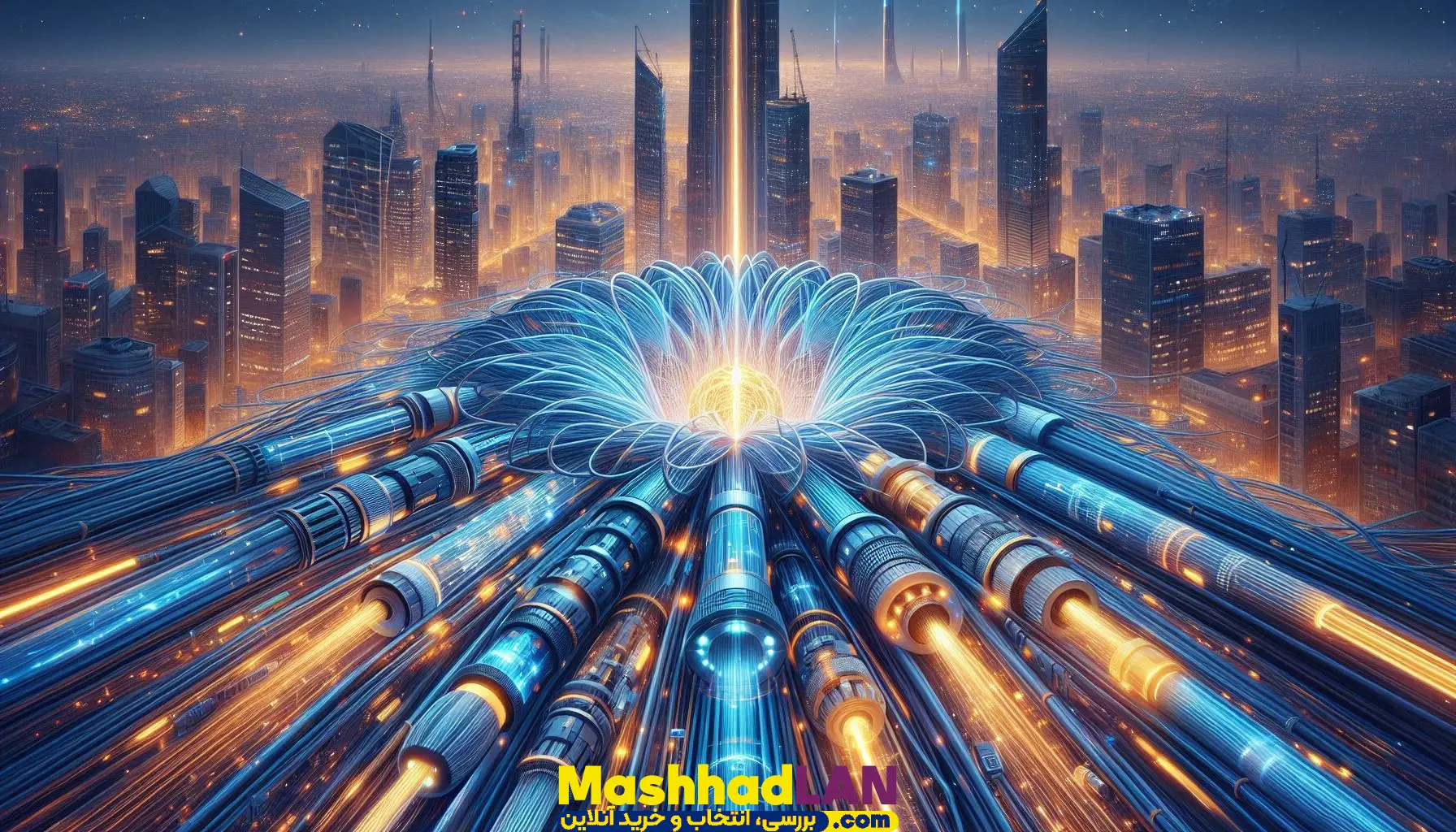 فیبر نوری مالتی مود