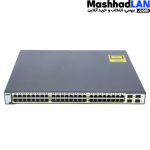سوئیچ سیسکو مدل WS-C3750-48PS-S