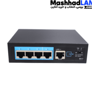 سوئیچ چهار پورت poe شبکه مدل fs104d