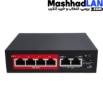 سوئیچ چهار پورت poe شبکه مدل POE204DL