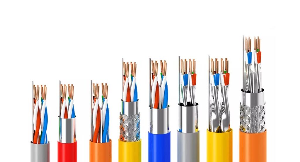 انواع کابل utp و sftp