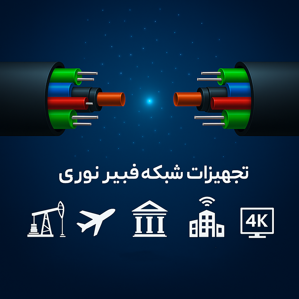 تجهیزات فیبرنوری در مشهد