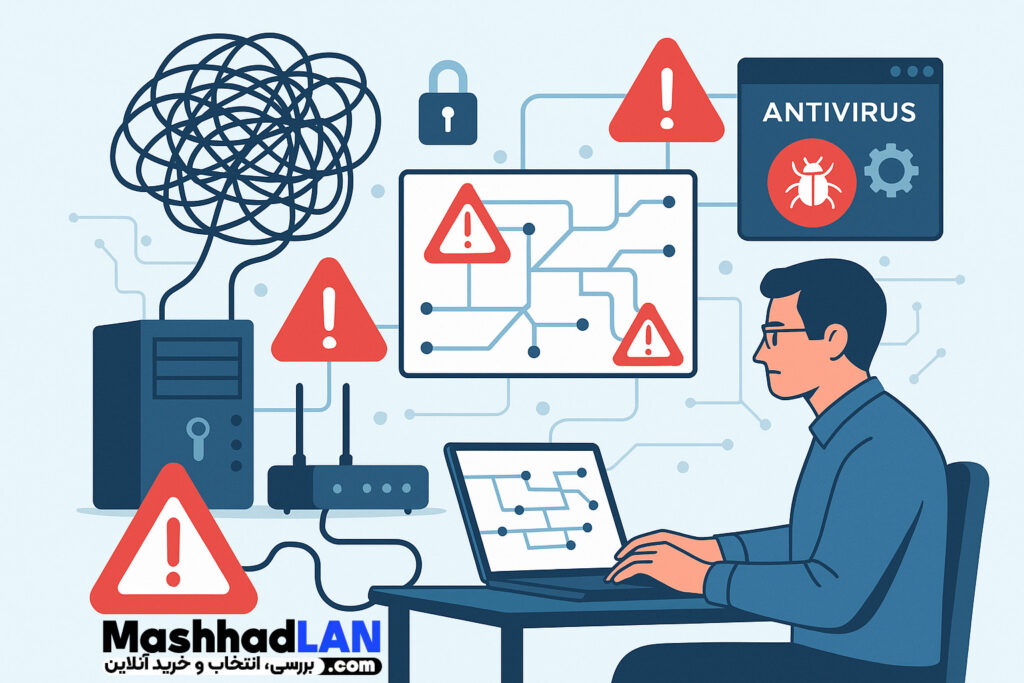 اشتباهات طراحی شبکه